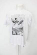 Camiseta el cabriton masculina branca estampada