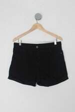 Shorts de sarja renner feminino preto