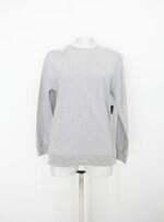 Blusa de moletinho american eagle feminina cinza com Recorte