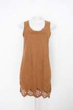 Vestido 7 de abril feminino marrom