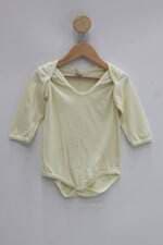 body Infantil amarelo