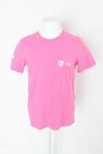 Camiseta hering masculina rosa com Silk