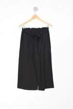 Calça de tecido feminina preta