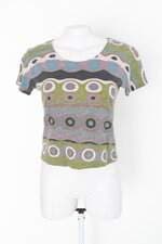 Camiseta básica feminina estampada 