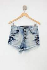 Shorts miss lene feminino azul