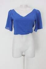Blusa v.a.v feminina azul