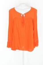 Blusa rubinella feminina laranja com Bordado