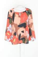 Blusa bonequim feminina estampada