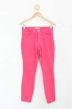 Calça de sarja lemier feminina rosa