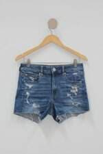 Shorts jeans american eagle feminino azul