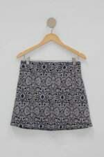 Saia hollister feminina azul com estampa tribal
