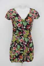 Macaquinho afghan feminino estampado