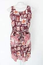 Vestido kalu feminino estampado