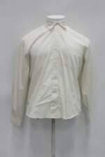 Camisa camisaria nacional masculina amarela listrada 