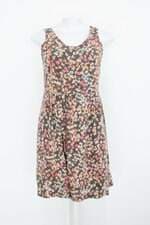 Vestido feminino estampado com Forro