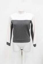 Blusa feminina bicolor