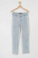 Calça Jeans loony feminina azul com Aplique