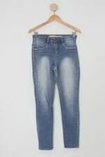 Calça Jeans leporello feminina azul