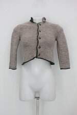 Cardigã Infantil isar trachten marrom