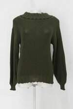 Suéter em tricot feminino verde