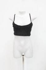 Regata cropped feminina preta