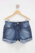Shorts jeans pacifc blue feminino azul
