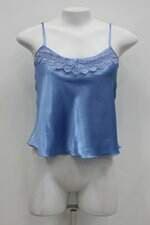 Regata feminina azul com Bordado