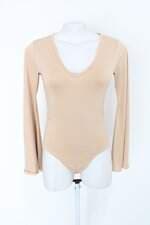 Body feminino bege