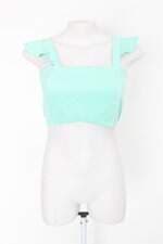 cropped donna t feminino verde