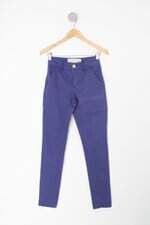 Calça de sarja feminina azul