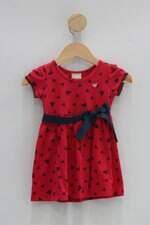 Vestido Infantil milon vermelho estampado