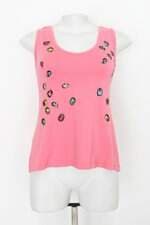 Blusa miss & misses feminina rosa com Silk e Fenda