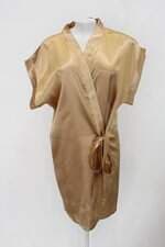 Robe feminino dourado