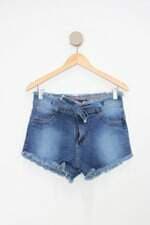 Shorts stillger jeans feminino azul