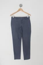 Calça de sarja tommy hilfiger feminina azul