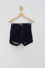 Shorts über jeans feminino azul