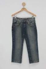Calça Jeans get the look feminina azul