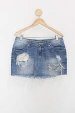 Saia magus feminina azul