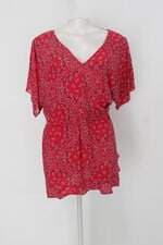 Vestido sofia feminino rosa estampado