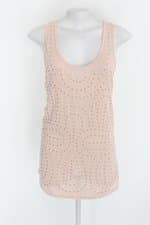 Regata c&a feminino rosa com Aplique