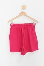 Shorts c&a feminino rosa com Cós com elástico
