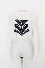 Cardigan maria filo feminino branco