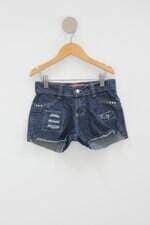 Shorts Infantil burile azul