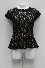 Blusa gregory feminina preta com Bordado
