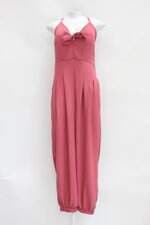 Macacão milu modas feminino rosa com Bojo