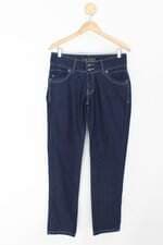 Calça Jeans slim lalyk feminina azul