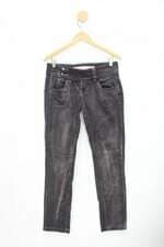Calça Jeans espaço fashion feminina preta