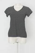 Blusa riachuelo feminina preta listrada