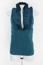 Regata costa blanca feminina verde com Babado