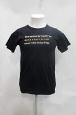 Camiseta masculina preta com Silk